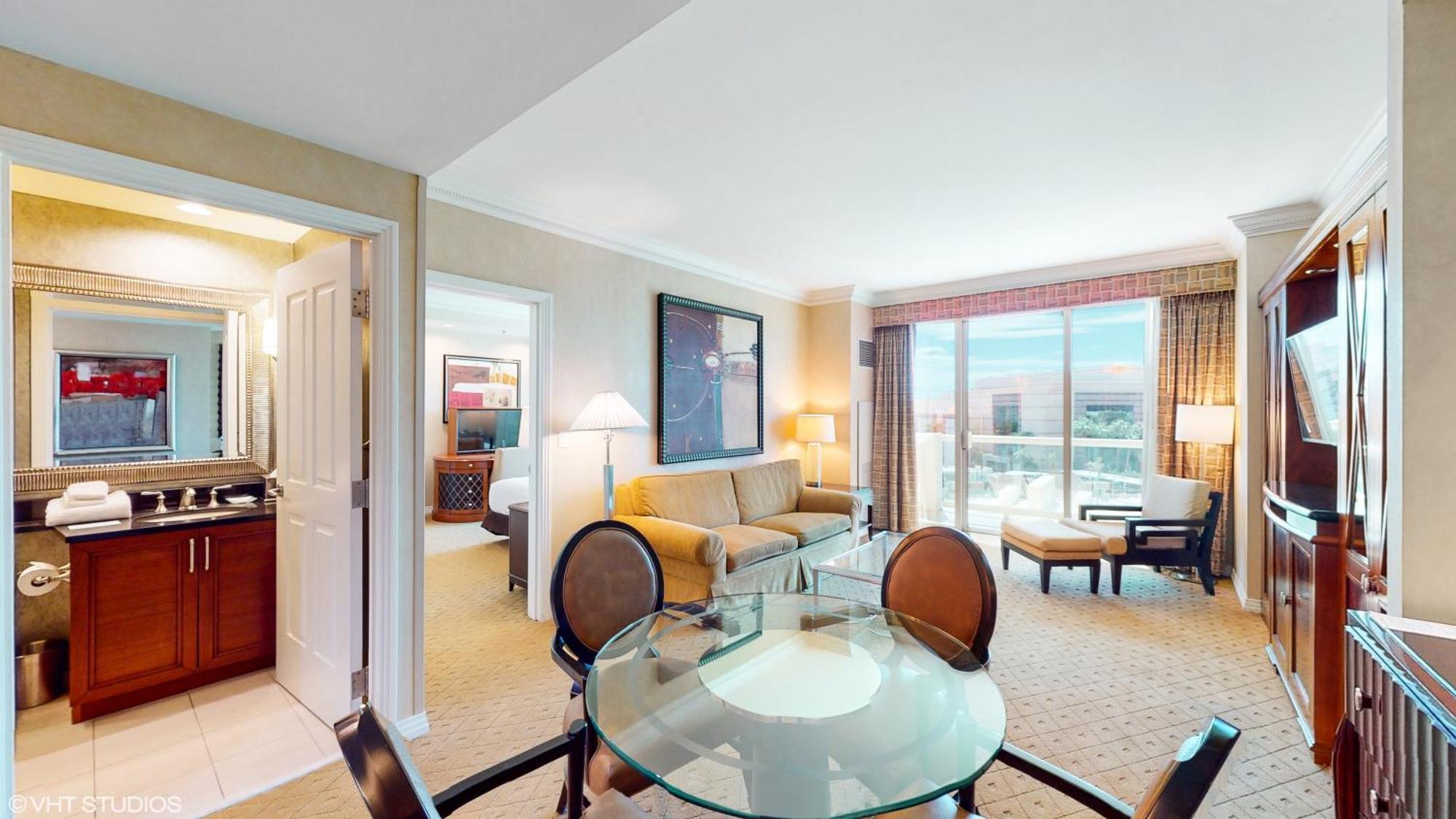 Lady Luck'S Vista - Private Balcony - Full Kitchen - Two Full Baths - Jetted Tub - Full Mgm Grand Resort Access W No Resort Fee At Mgm Signature 拉斯维加斯 外观 照片